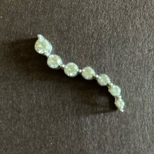 Kay Jewelers Diamond and White Gold Loves Journey Pendant